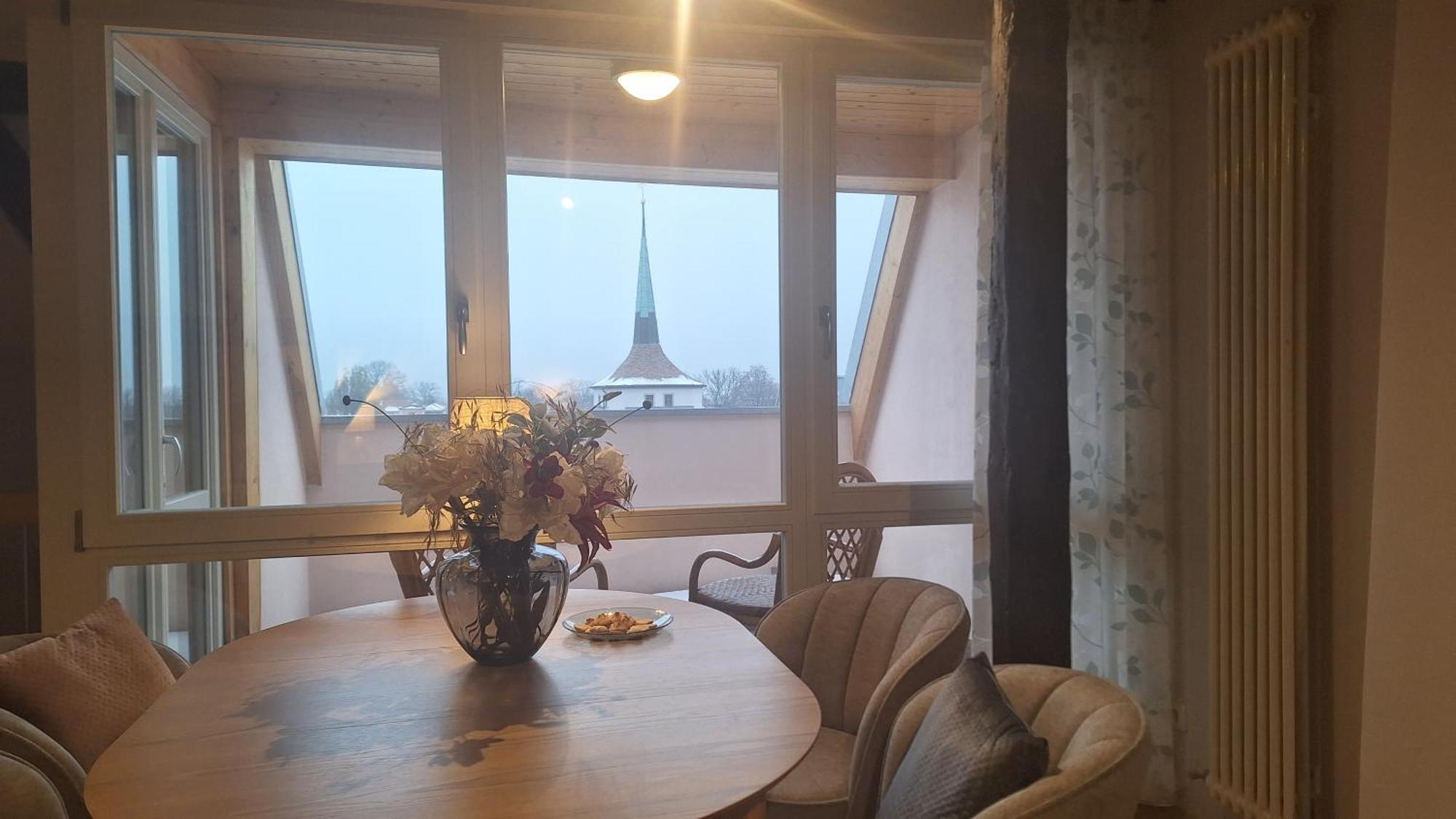 Stadtpalais Bellevue-Suite 3- Zimmer- Maisonettewohnung Mit Dachterrasse Maximal 4 Personen 包岑 外观 照片