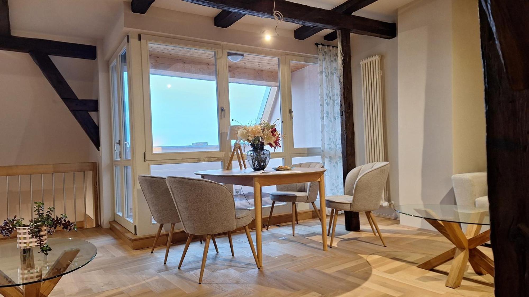 Stadtpalais Bellevue-Suite 3- Zimmer- Maisonettewohnung Mit Dachterrasse Maximal 4 Personen 包岑 外观 照片